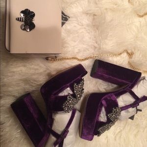 Zara shoes and purse